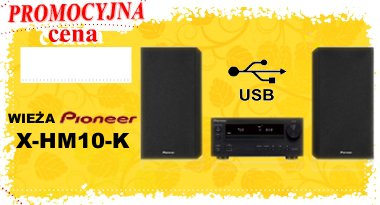 Wie�a Pioneer X-HM10-K / CD, USB, FM Tuner